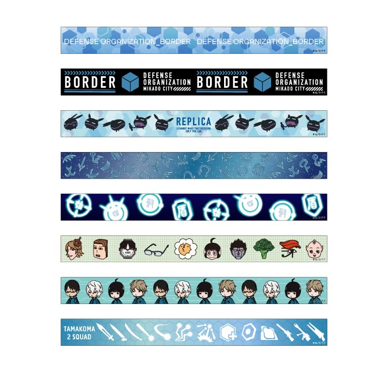 

Сверхрадостный World Trigger Маскировочный скотч Том. 1 Торговый бокс из 8 (WTT-038)