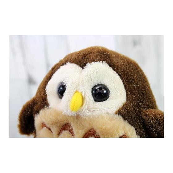Takeoff Plush Sachi Owl Stuffed Toy S Brown