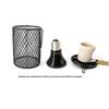 Heat Lamp Cover for Reptiles Ensuring Even Heat Dispersion and Enhancing Protections in Enclosures Bird Cage Accessory