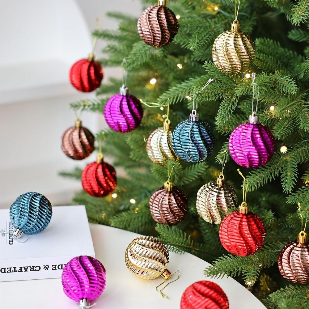 Creative Christmas Ball Pendant Foam Xmas Tree Ornament Xmas Tree Charm  for Christmas Celebration