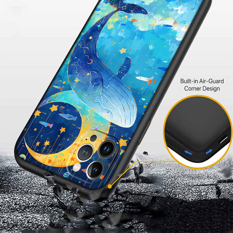 RT47 Deep Sea Shark Whale Case for Samsung Note 20 10 S25 S26 Plus Ultra Lite FE A51 A52 A53 A71 A72 A73 M20 M30 M21 M31 M51 A11 A70 A56 A26 A27