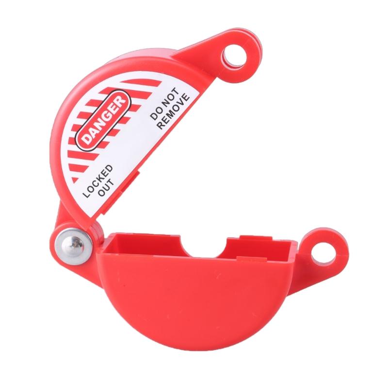 Secure Water Tap Locking Set with Padlock Gate Valves Lockout System Plastic Gate Valves Lock with Combo Lock for Home