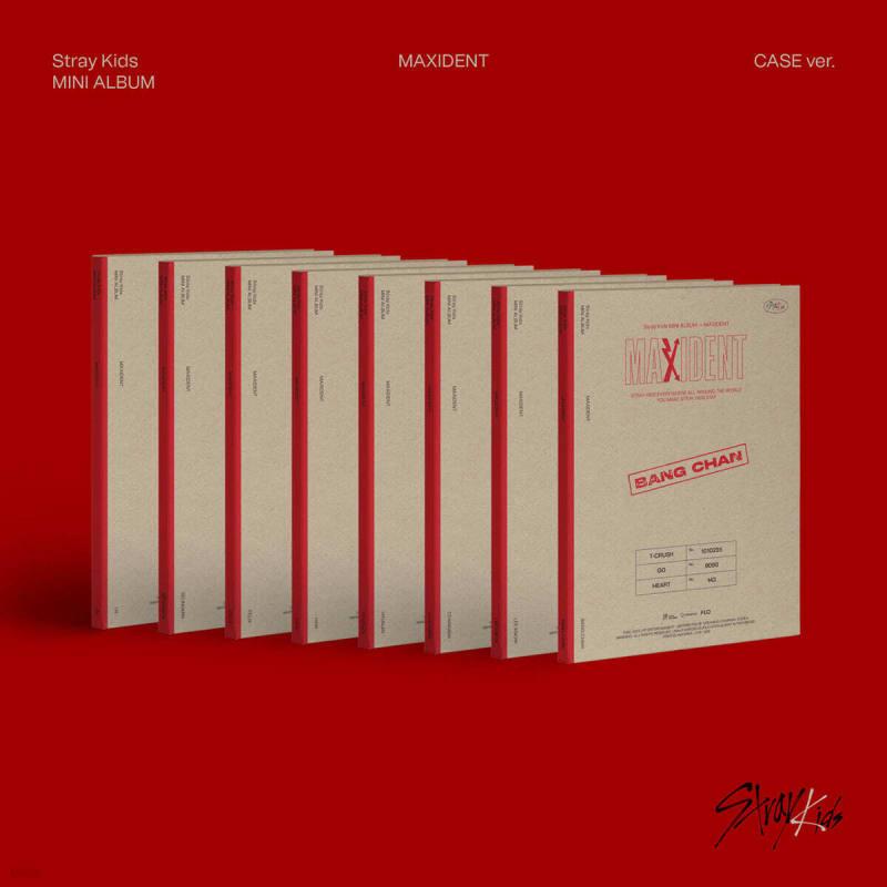 

Stray Kids - MAXIDENT [CASE ver.] [1 out of 8 versions randomly sent]