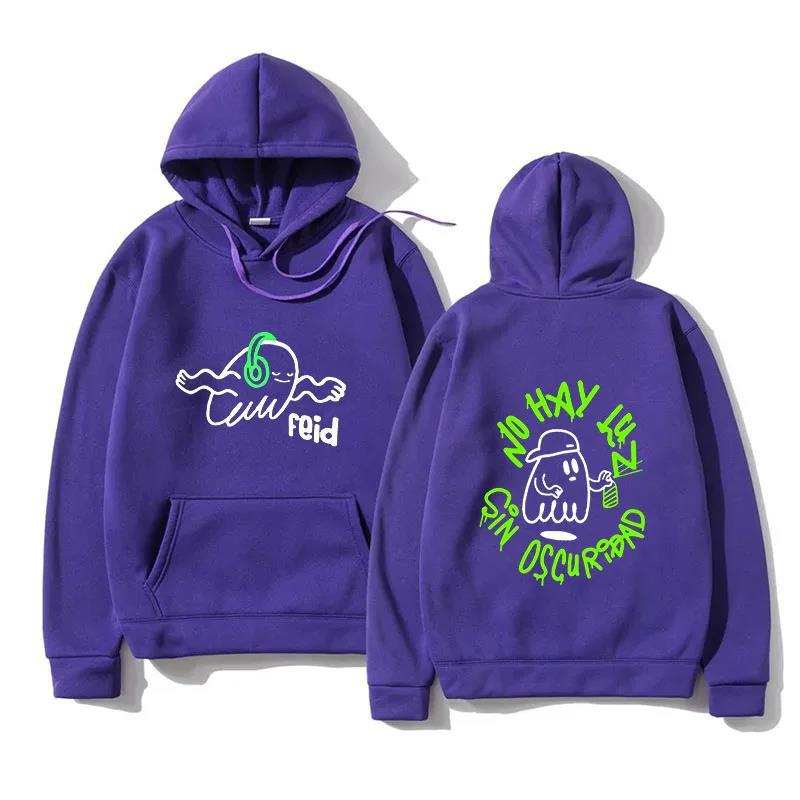 Rapper Feid Ferxxo Mor No Le Temas Rinted Men Hoodie Brand Hoody Clothes Vintage Fashion Casual Unisex Long Sleeve