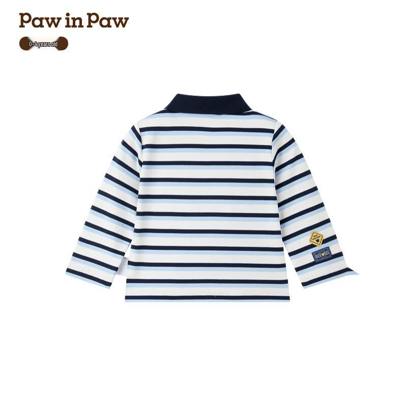 PawinPaw Cartoon Bear Boys  Long-Sleeve T-Shirt 100