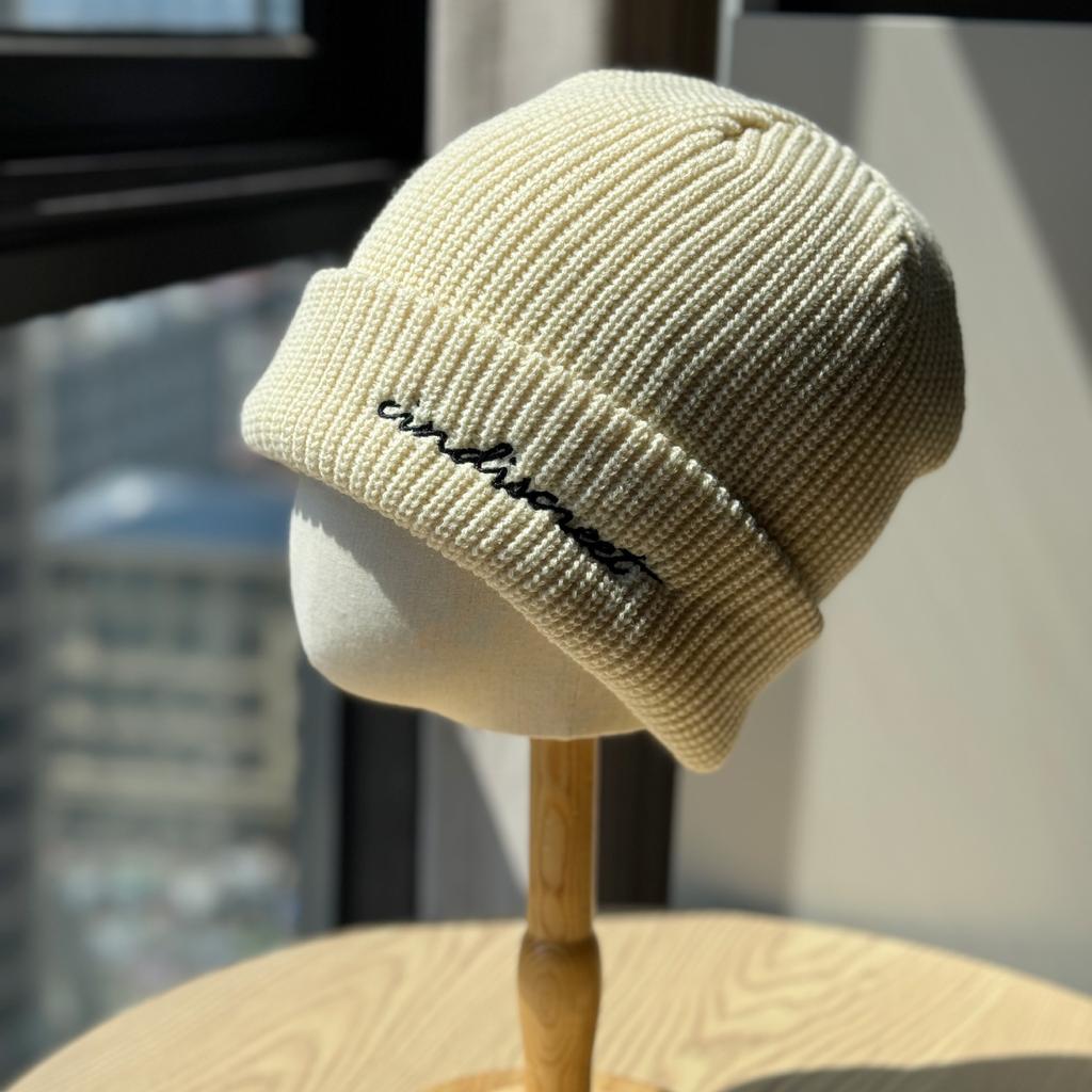 New Autumn and Winter Warm Knitted Wool Hat Women's Fashionable Warm and Cold Proof Pullover Cold Hat Student Cycling Ear Protection Hat