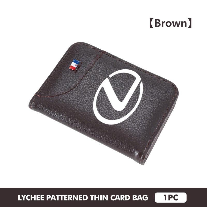 

Car Wallet Driver s Licence Insurance Card Holder Multi Pocket Wallet For Lexus RX350 IS250 IS200 GS300 LX570 RC350 UX250h ES350