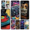 Retro Recording Device Phone Case For Oppo A17 A31 A54 A57 A78 A79 A98 Find X5 X6 Reno 6 7 8 10 11 12 13 F Pro 5G Soft TPU Cover