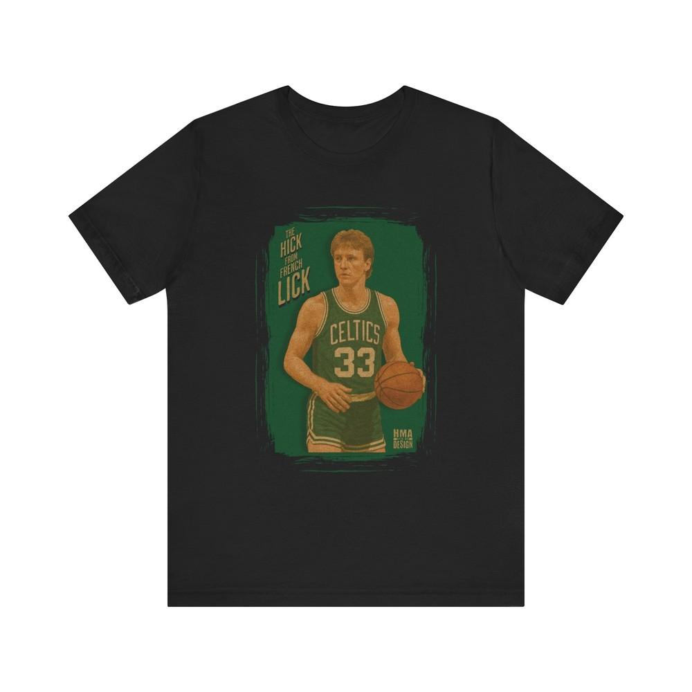 Vintage Larry Bird Basketball Tee Retro Sports Shirt Gift for Fans Sportswear Unisex T-Shirt XXXXL