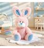 Adorable Pudding Rabbit Plush Toy - White Rabbit Comfort Doll & Sleep Companion Gift for Girls