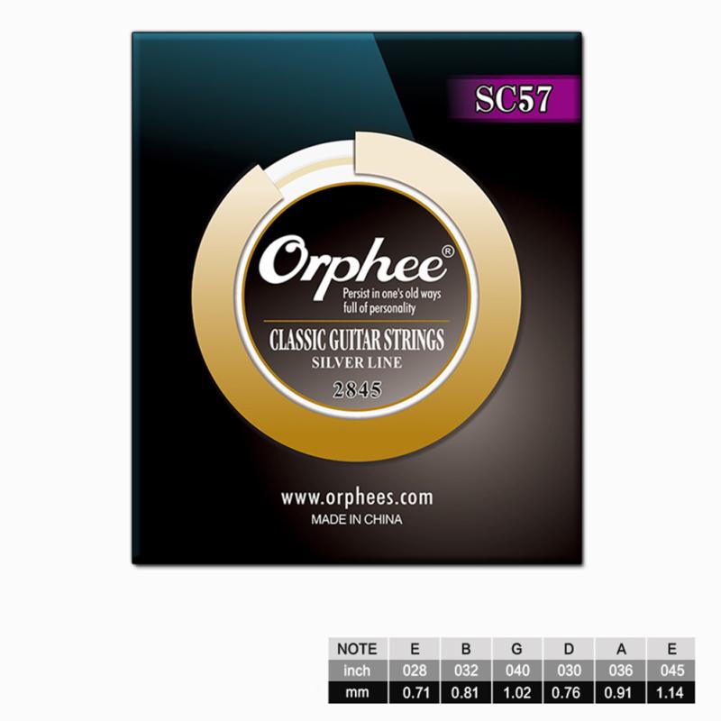 Buy Orphee SC Series 6 Pcs Clear Nylon Silver Plated Wire Classic