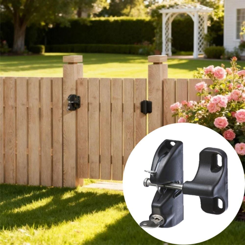 Lockable Automatic Locking Gate Lock Automatic Locking Lockable Gate Lock For Barn