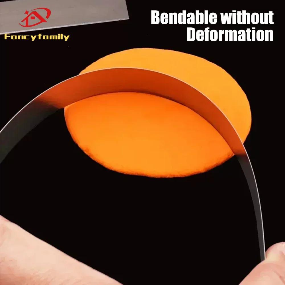 Fancyfamily 10cm/20cm Stainless Steel Clay Cutter Blades Pottery Cutter Handicraft DIY Polymer Clay Cutting Tools