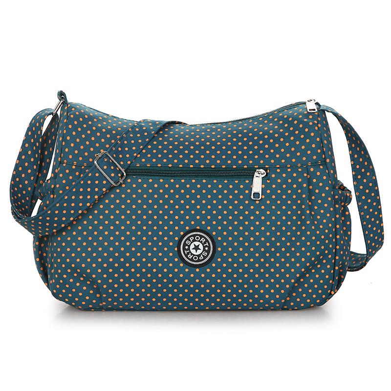 Large Capacity Canvas Shoulder and Crossbody Bag for Middle-Aged Women