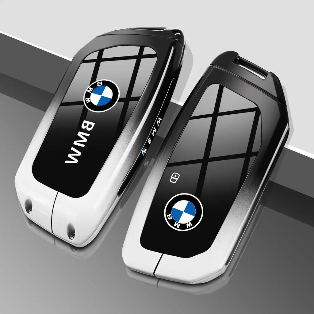 ORWI7 Car Key Case Cover Key Bag For BMW F20 G20 G30 X1 X3 X4 X5 G05 X6 Accessories Car-Styling Holder Shell Keychain Protection