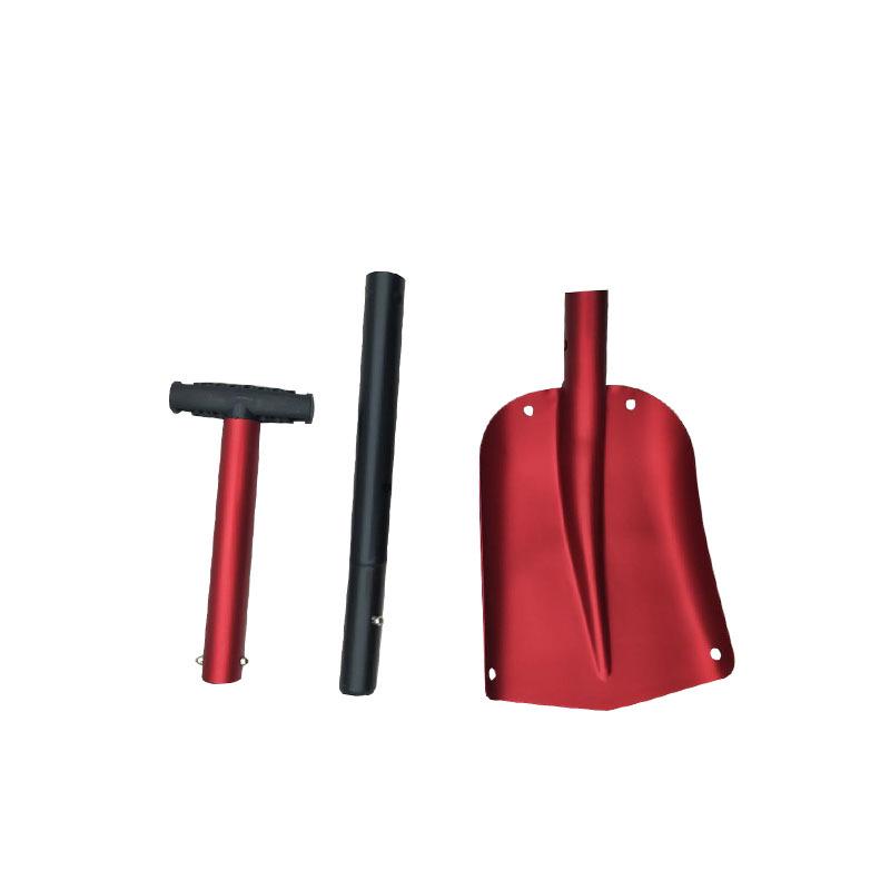 Telescopic Long Handle Aluminum Alloy Multifunctional Snow Shovel for Cars
