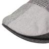 [14+ ICHIYON PLUS] Mixed-Material Winter Hunting Cap, Patchwork Hat, Newsboy Cap, Men's, Plus Size, Casual, Stylish, Adjustable Size / 103804-131-103