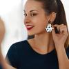Flower Spirit Drop Earrings Jewelry Fashion Y2K Halloween Acrylic Earrings
