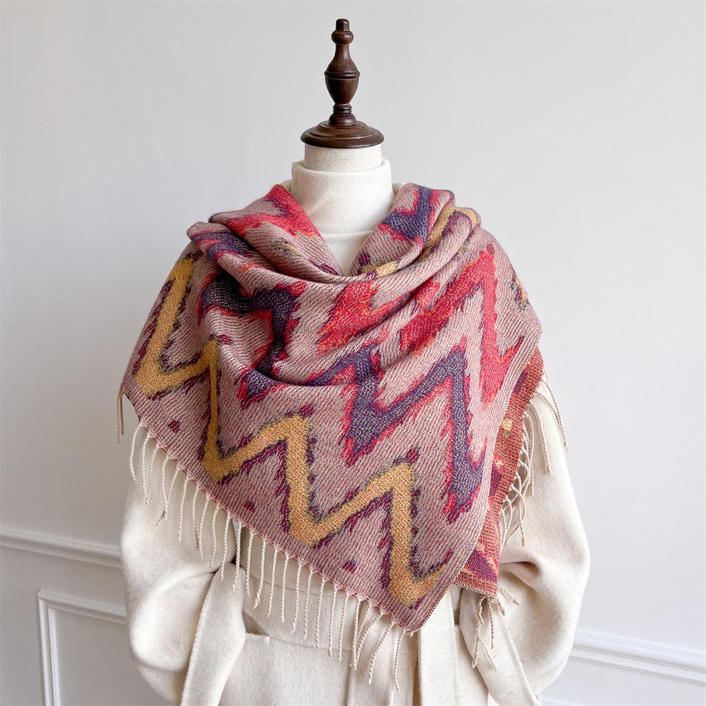 Autumn and Winter Travel Warm Cashmere Shawl Scarf Fashion Women Luxury Print Pashmina Blanket Wraps Female Poncho Bufanda