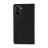 For OnePlus Nord CE5 5G/OnePlus Ace 5 Racing 5G Wallet Case YIKATU YK-006 Magnetic Closure Leather Phone Cover Litchi Texture