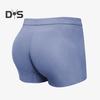 Fake Ass Underwear 3D Design Traceless Effect Mid-rise Solid Color Boxer Underwear U-convex Ergonomic Design Boxers Briefs