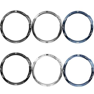 Für Garmin Fenix 7/5/6X Pro/6X Saphir Uhr Lünette Ring Edelstahl Klebend Kratzfest Schutzhüllen RingeZubehör