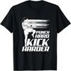 Muay Thai - Punch Hard Kick Harder - Kickboxing T-Shirt