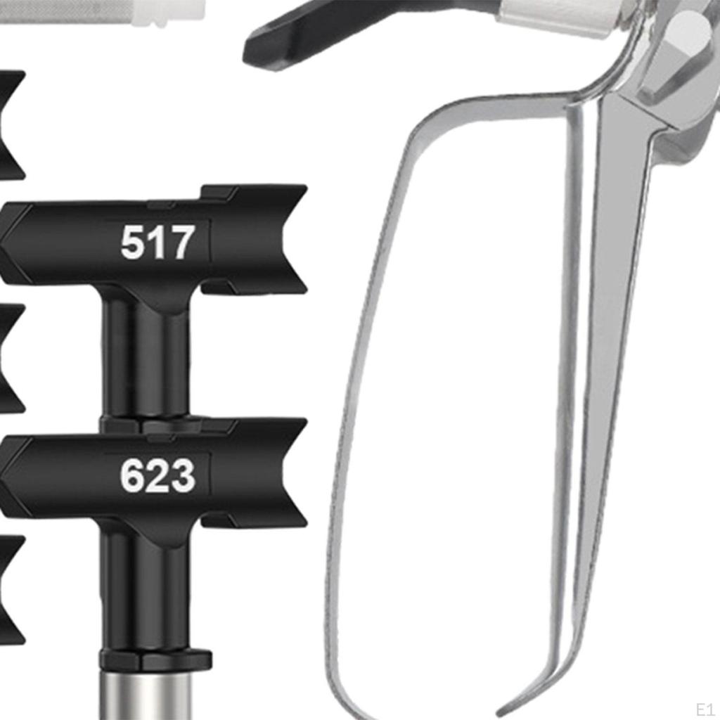 Airless Paint Sprayer Kit Spray Tool Spraying Machine Parts for Walls Fences Building