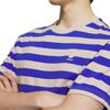 adidas Neo T Shirts Unisex Blue Crew Neck Moderate Straight Fit IA4976