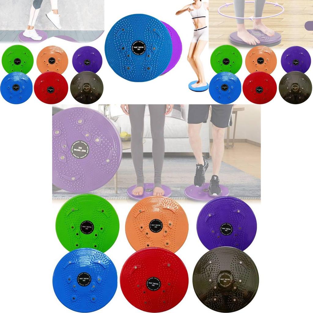 Colorful Magnetic Twist Waist Disc For Fitness Body Sculpting And Outdoor Exercise