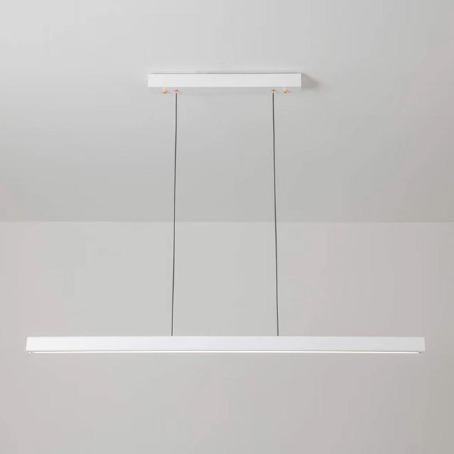 Nordic Restaurant Chandeliers Dining Table Long Pendant Light Office Lighting Modern Personalized Indoor LED Lighting Fixtures