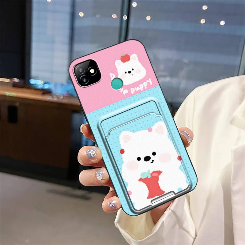 protective TPU Phone Case For Itel P36 Play/Vision1 Cover Dirt-resistant Waterproof Card sleeve Cartoon Graffiti Durable