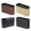 Car Trash Bin Water Bottle Holder Waterproof Car Door Storage Box Garbage Container Auto Interior Accessory