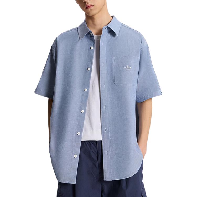 adidas Originales Transpirable Agradable para la Piel Cómoda Camisa Deportiva Casual para Hombre KY5768