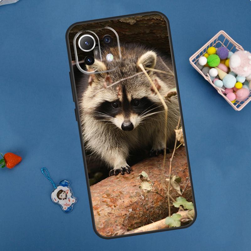 Raccoon Case For POCO F5 X3 X5 Pro X4 F4 GT C40 M5s F3 Cover For Xiaomi 13 12 Lite 12T 11T Pro 12X