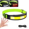 Waterproof Sensor Headlight Powerful Wave Sensor USB Rechargeable Head Lamp  Hiking