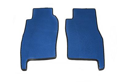 Esteras de goma EVA (Azul) 2 piezas (frente) Para Nissan patrulla Y61 1997-2011