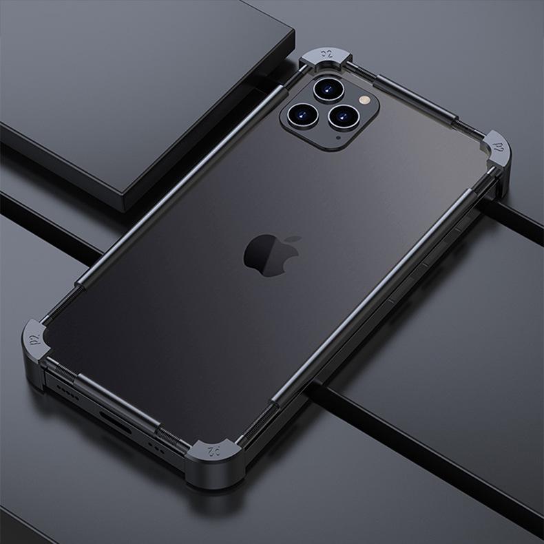 Compatible with iPhone 13/13 Mini/13 Pro Max and 12/12 Pro Max Metal Frame Cases.