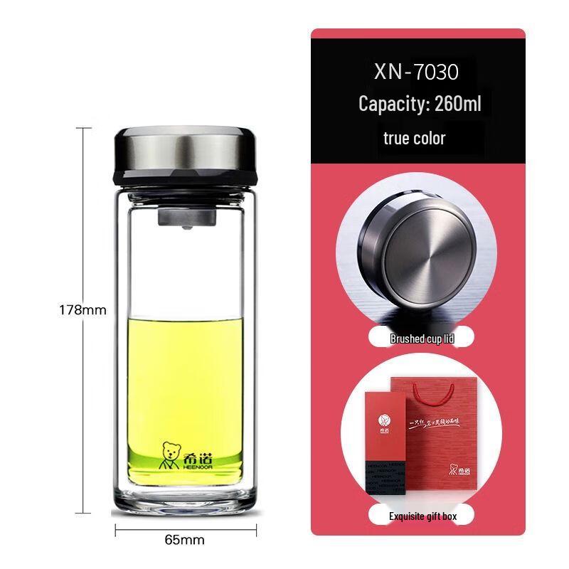 Heenoor Double-layer Borosilicate Glass Cup