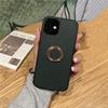 360 Ring Leather Mykt Silikonveske For Samsung Galaxy A14 A53 A33 A23 S21 S22 S23 Ultra Plus Xiaomi Redmi Note 11 iPhone 15 14 13 12 11 Pro Max-deksel
