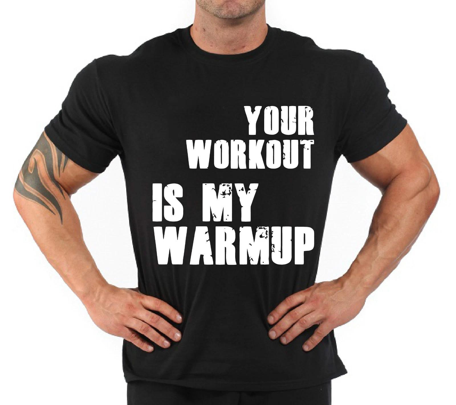 Bodybuilding Fitness Gym T-Shirt  Your Workout... 2XL