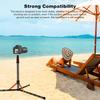 Extendable Travel Light Stand 7.2ft 2.2m Sturdy Aluminum Alloy Light Weight Adjustable Portable Tripod with Carry Bag for Photo