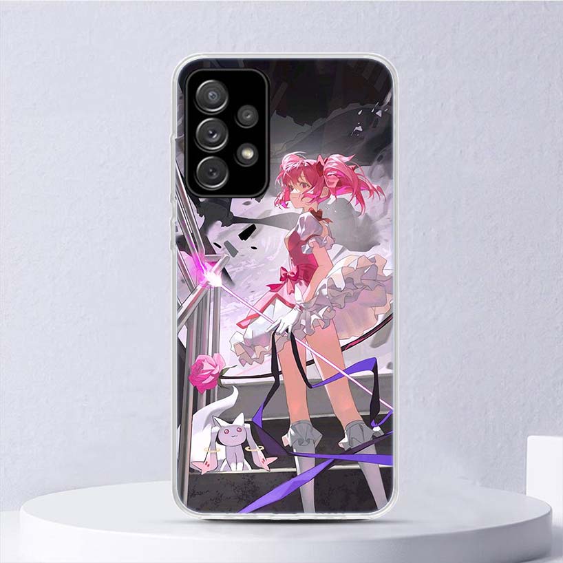 

М який чохол Madoka Magica для Samsung Galaxy A52 A42 A32 A22 A12 A02S Чохол для телефону A50 A51 A70 A71 A41 A31 A21S A40 A30 A20E Samsung A52S 5G