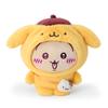 Sanrio Chiikawa Plush Toy Ages 3 and 826481 (Rabbit) Pompompurin, Polyester, Up,