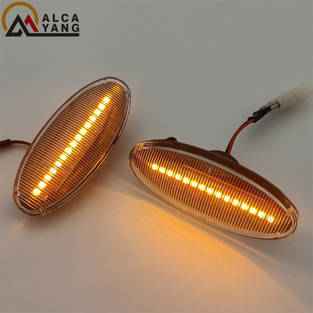 LED Dynamic Fender Side Marker Turn Signal Light for Nissan NV200 NV400 NP300 Leaf Micra Cube Note Dualis March Tiida X-T