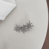 Decorative Hairpin, Rhinestones Eight-Pointed Star Design Hair Clip, No Damage Side Bang Hair Pin, Versatile Style Hair Accessory