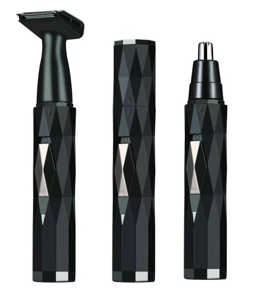 Men's USB Rechargeable Multifunction Nose & Eyebrow Trimmer Set