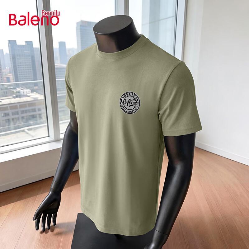 Baleno Men s Cotton Short Sleeve T-Shirt XL