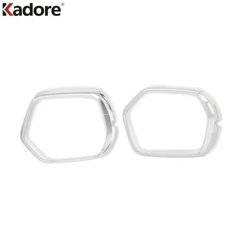 For Honda CRV CR-V 2017 2018  Chrome Car Rearview Side Mirror Eyebrow Cover Trim Sun Visor Rain Shield Frame Accessories