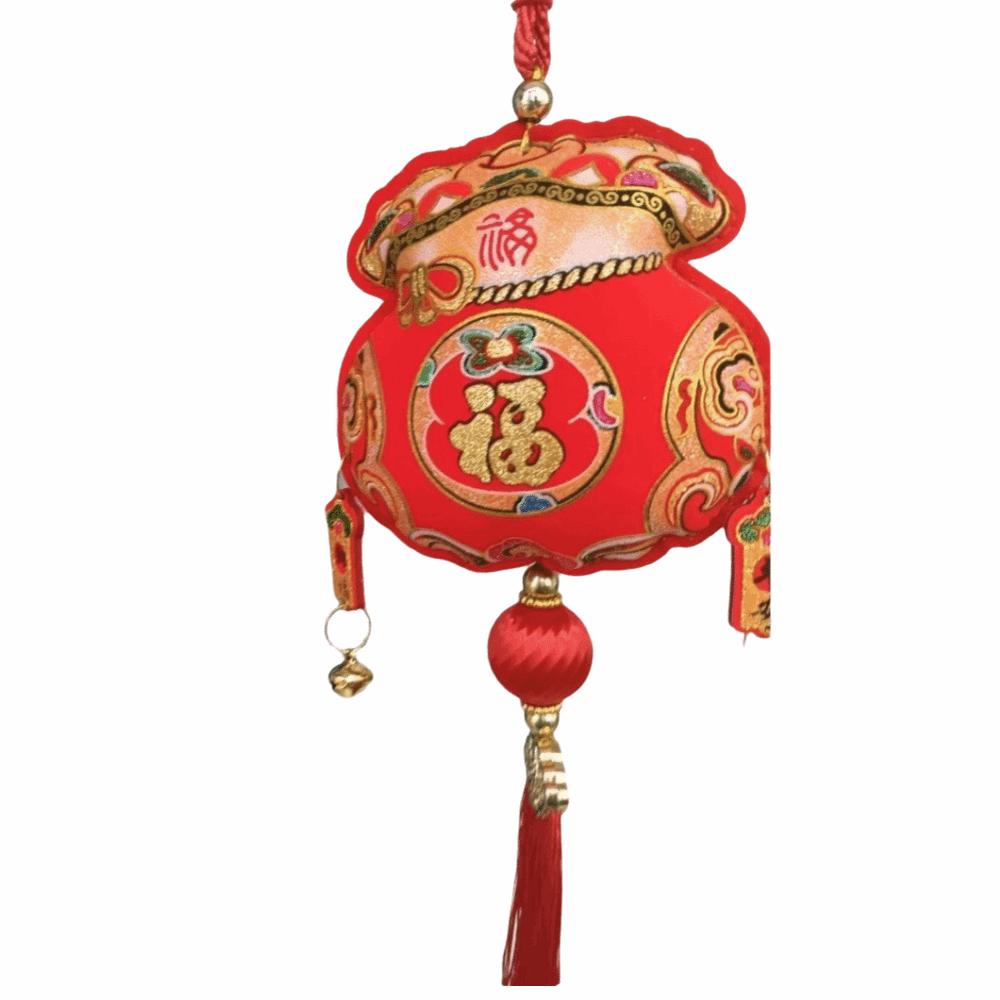 Good Luck Spring Festival Decorations Best Wishes New Year Hanging Ornaments  Living Room